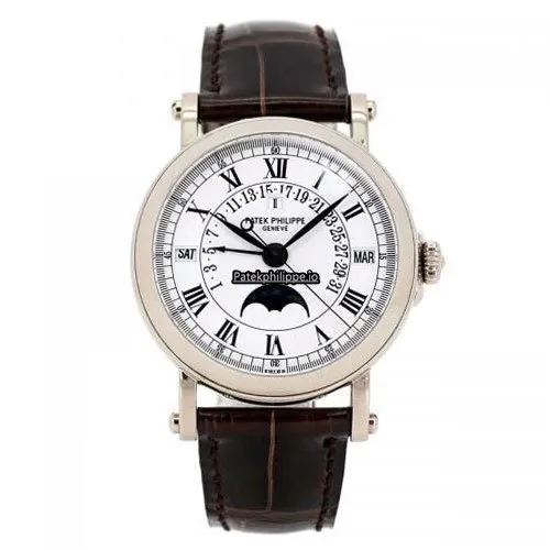 Patek Philippe Perpetual Calendar 5059g 36MM White Gold Case Automatic