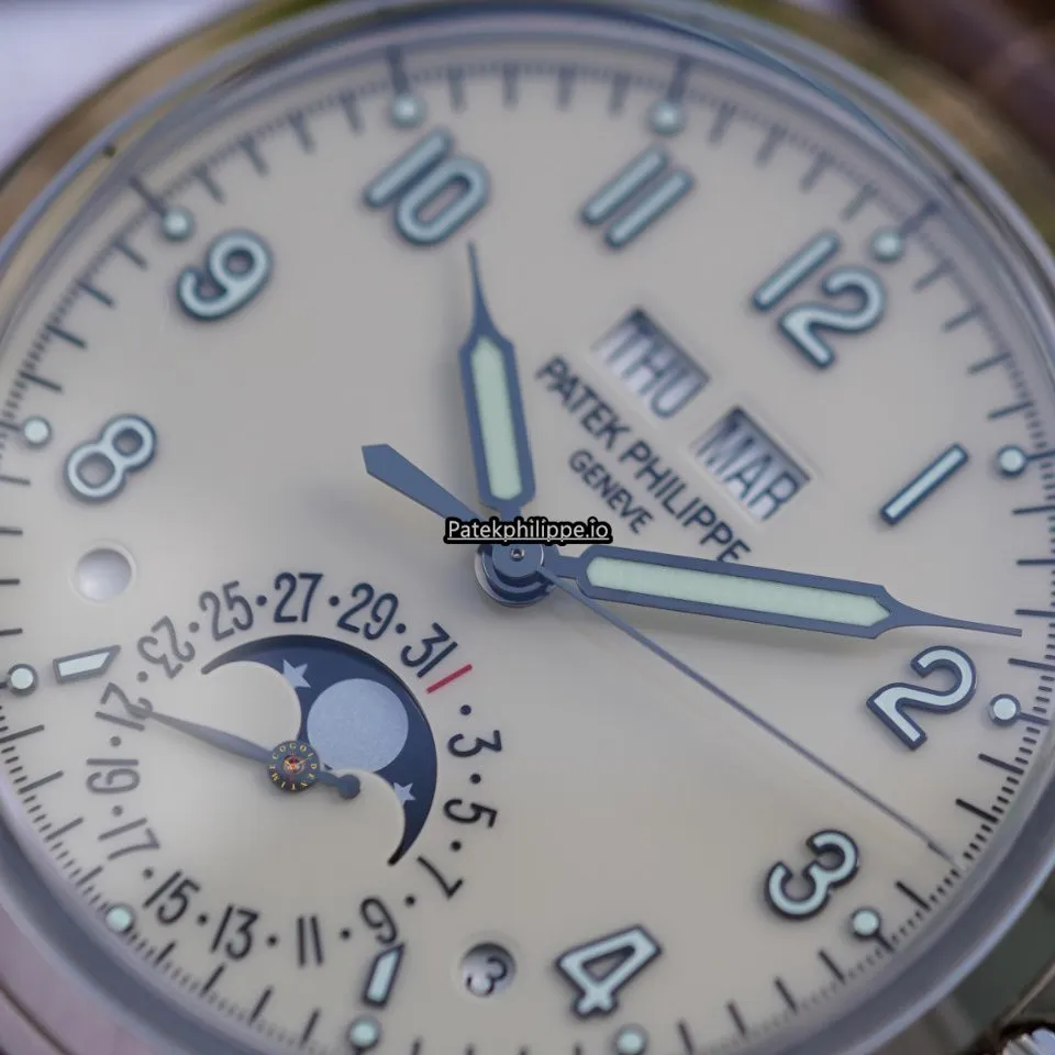 Alternative view of Patek Philippe Perpetual Calendar 5320g-001 40MM White Gold Case Automatic