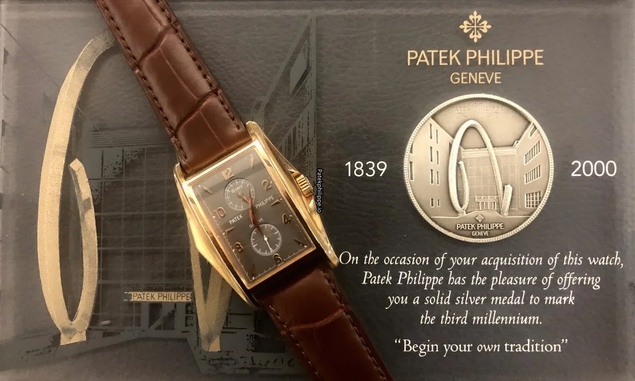 Patek Philippe Gondolo 5100r Rose Gold Case Manual Winding