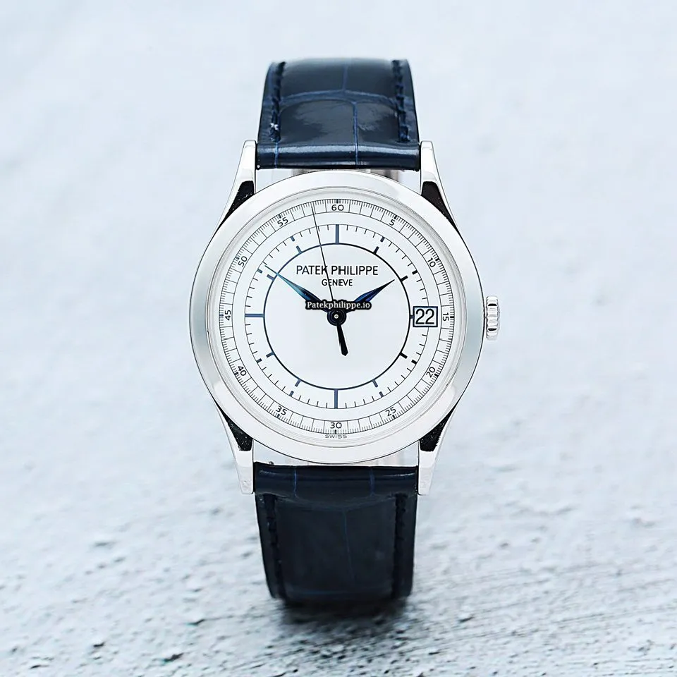 Patek Philippe Calatrava 5296g-001 38MM White Gold Case Automatic