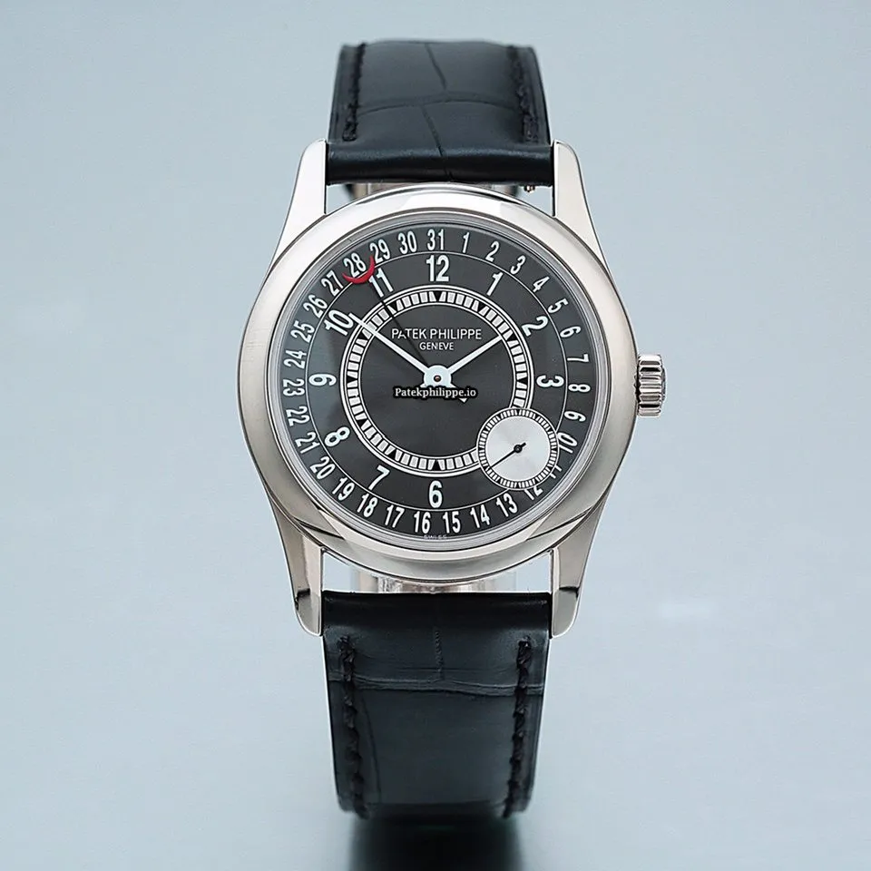 Patek Philippe Calatrava 6000g-010 37MM White Gold Case Automatic