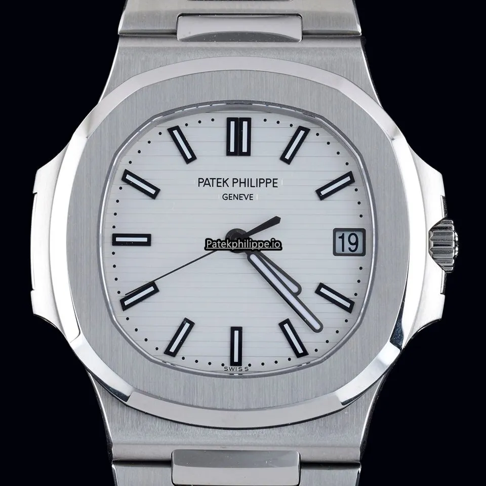 Alternative view of Patek Philippe Nautilus 5711/1a-011 40x38MM Steel Case Automatic