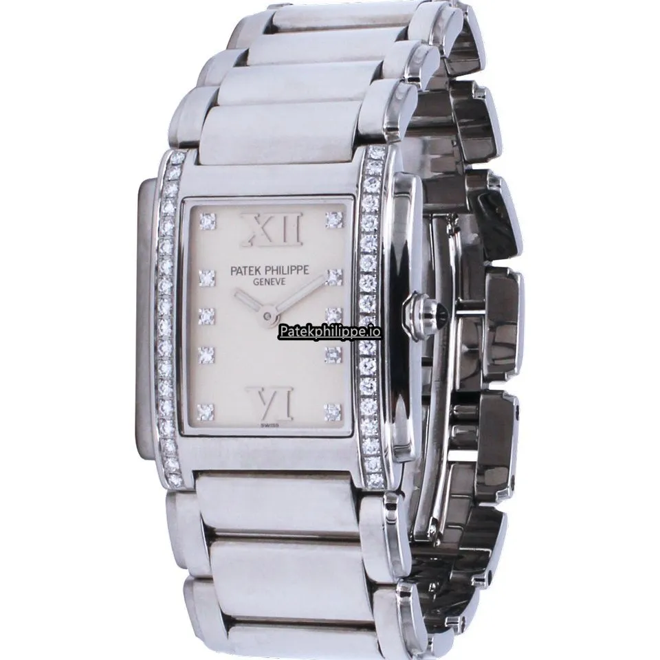 Patek Philippe Twenty-4 4910/10a-011 25x30MM Steel Case Quartz