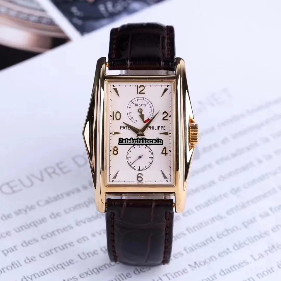 Patek Philippe Gondolo 5100j 34x46MM Yellow Gold Case Manual Winding