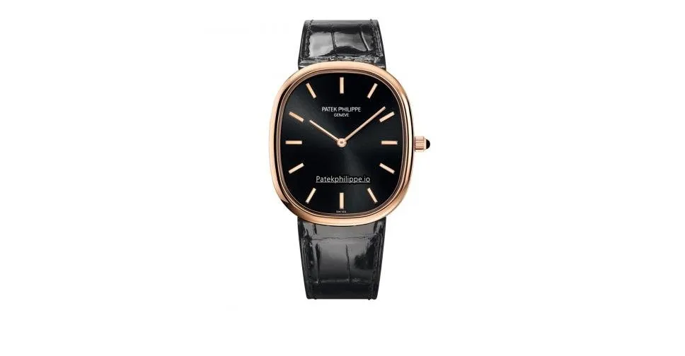 Patek Philippe Golden Ellipse 5738r-001 34.5x39.5MM Rose Gold Case Automatic