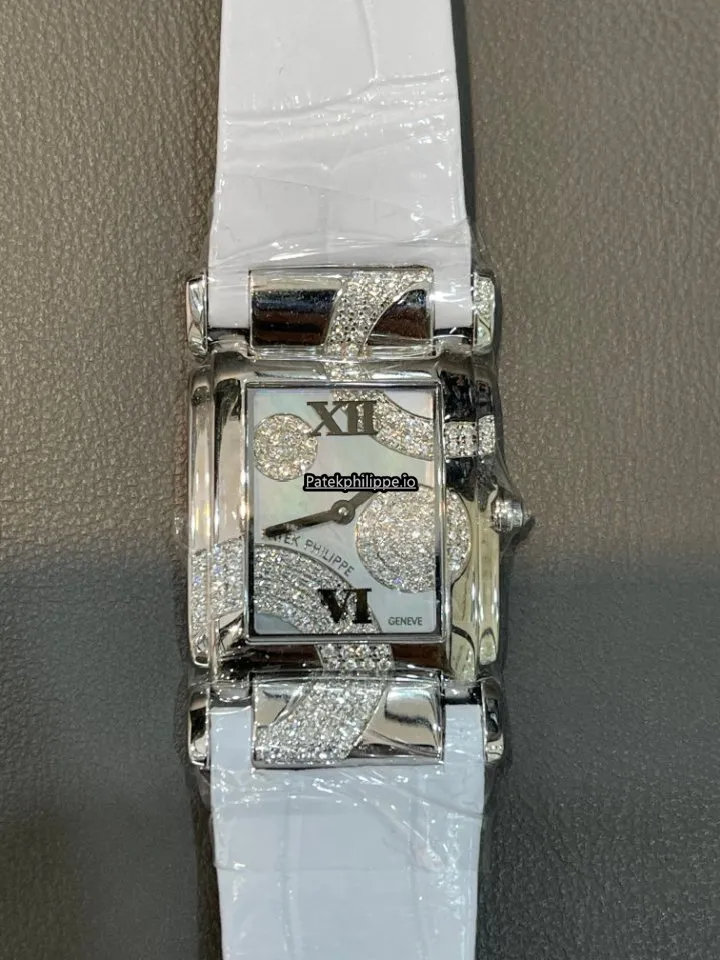 Alternative view of Patek Philippe Twenty-4 4914g-001 25x30MM White Gold Case Quartz