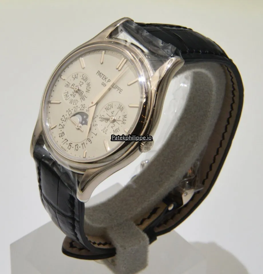 Alternative view of Patek Philippe Perpetual Calendar 5140g-001 37.2MM White Gold Case Automatic