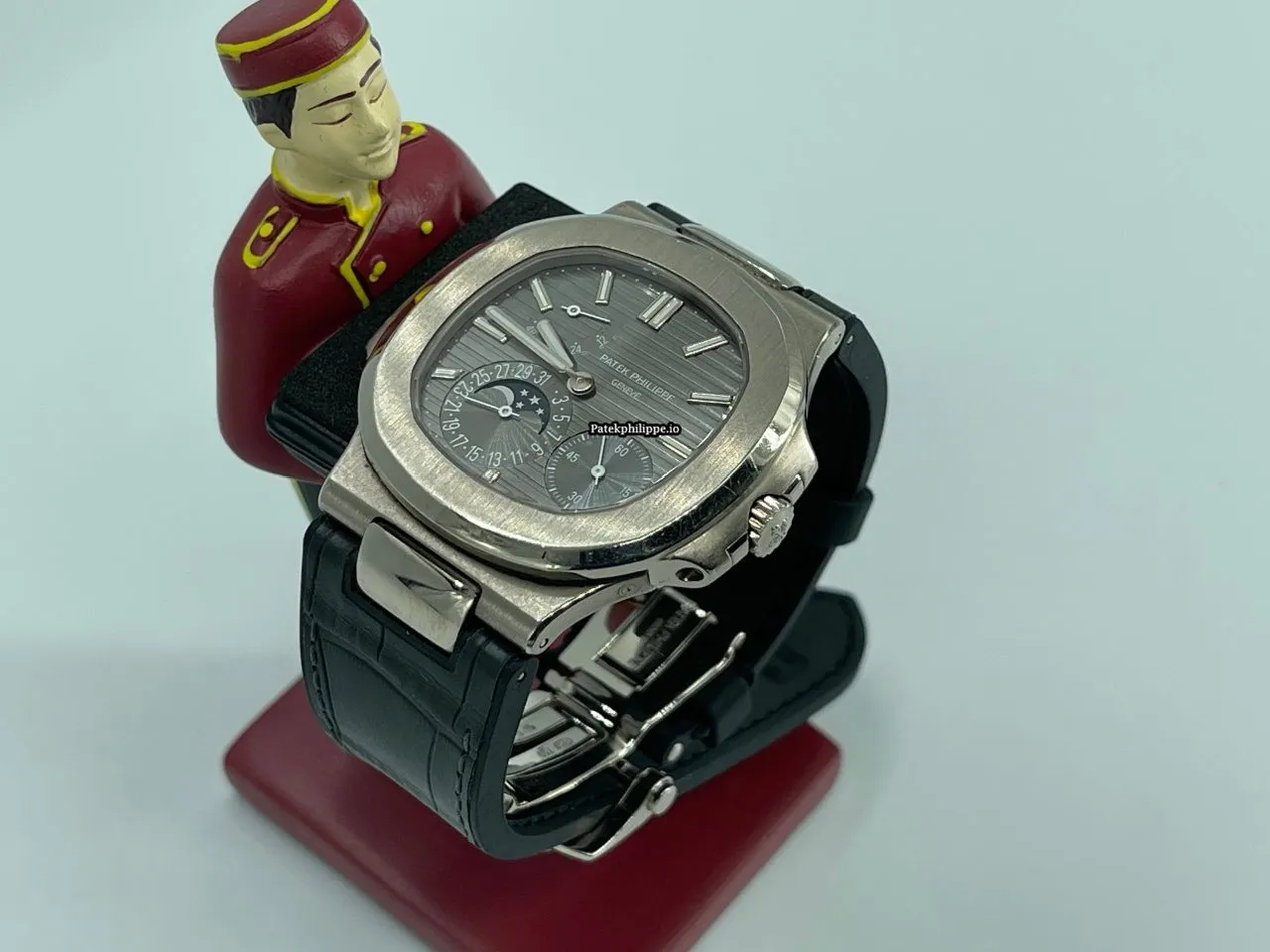 Alternative view of Patek Philippe Nautilus 5712g-001 40x38MM White Gold Case Automatic