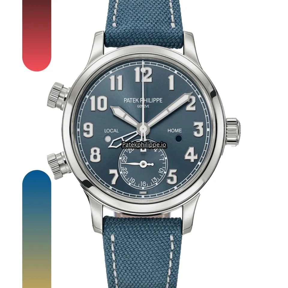 Patek Philippe Travel Time 7234a-001 37.5MM Steel Case Automatic