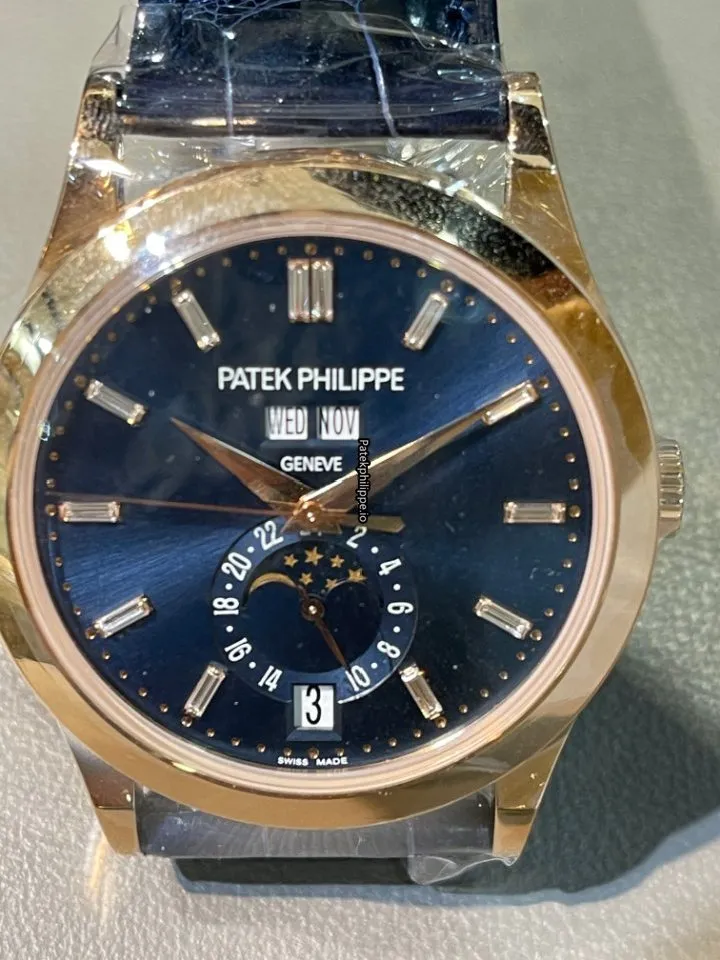 Alternative view of Patek Philippe Annual Calendar 5396r-014 38.5MM Rose Gold Case Automatic