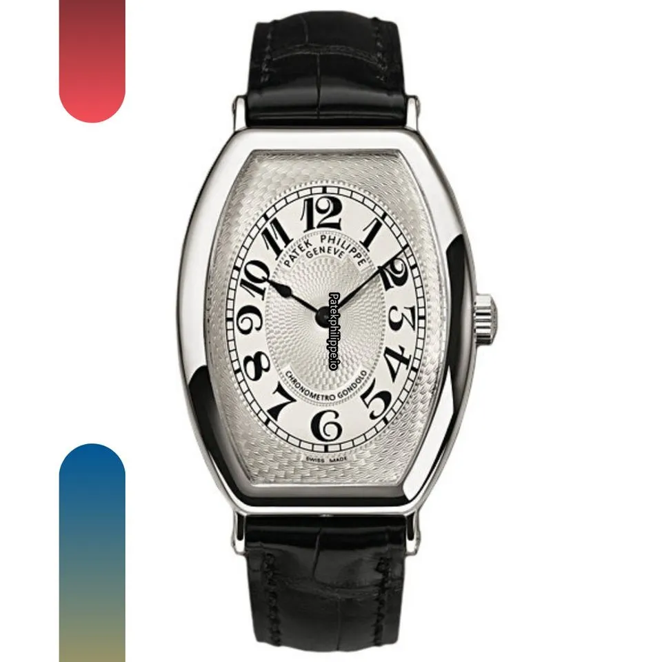 Patek Philippe Gondolo 5098p-001 32x42MM Platinum Case Manual Winding