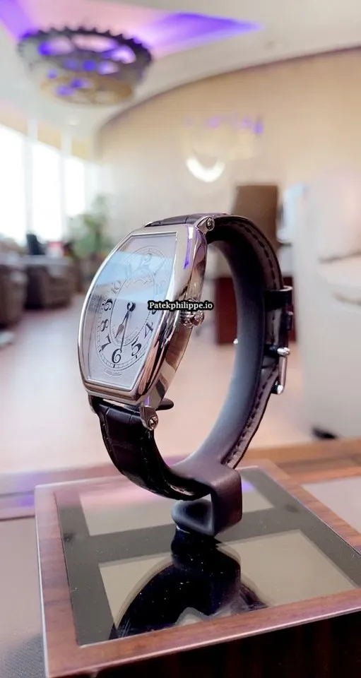 Alternative view of Patek Philippe Gondolo 5098p-001 32x42MM Platinum Case Manual Winding