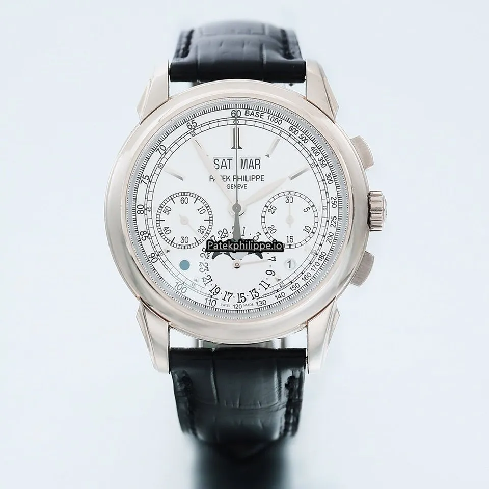Patek Philippe Perpetual Calendar 5270g White Gold Case Manual Winding