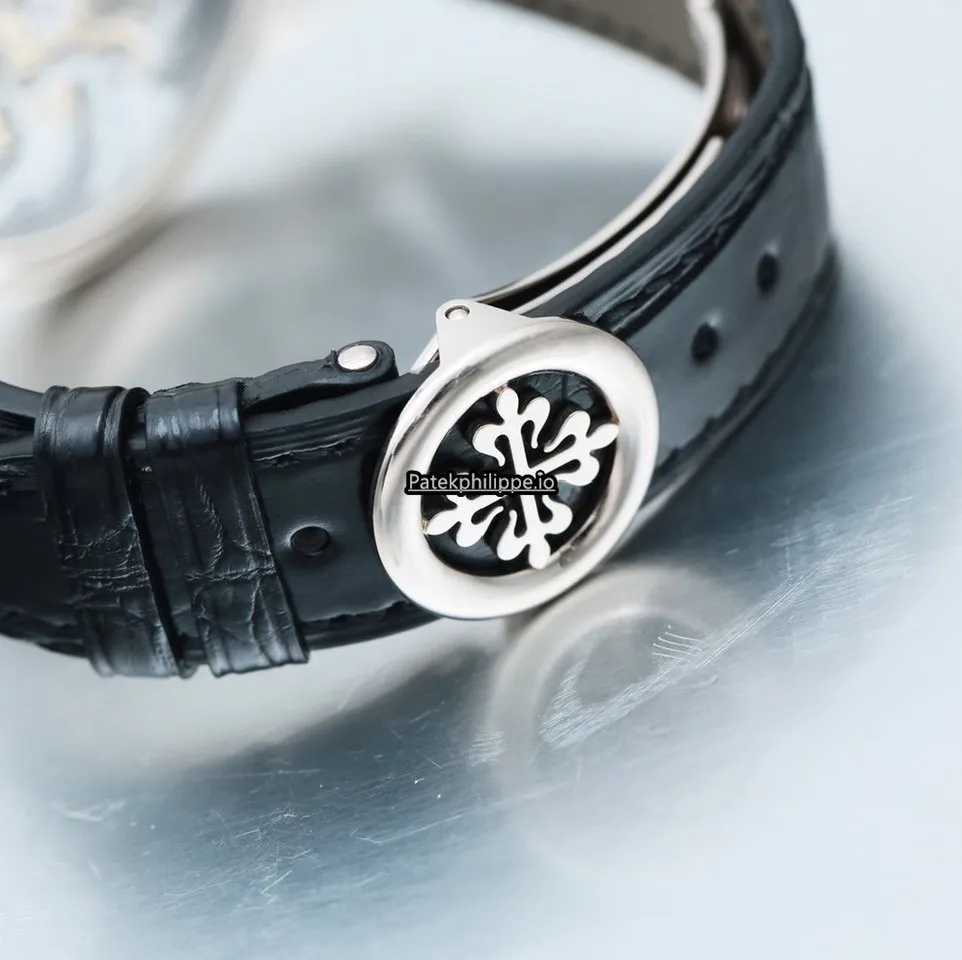 Alternative view of Patek Philippe Perpetual Calendar 5270g White Gold Case Manual Winding