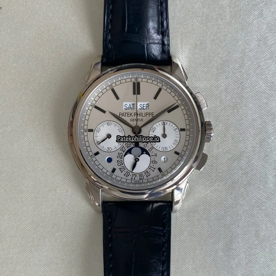 Patek Philippe Perpetual Calendar 5270g-001 41MM White Gold Case Manual Winding