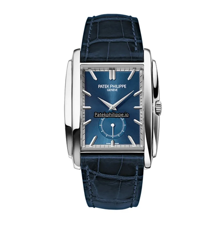 Patek Philippe Gondolo 5124g-011 33.4x43MM White Gold Case Manual Winding