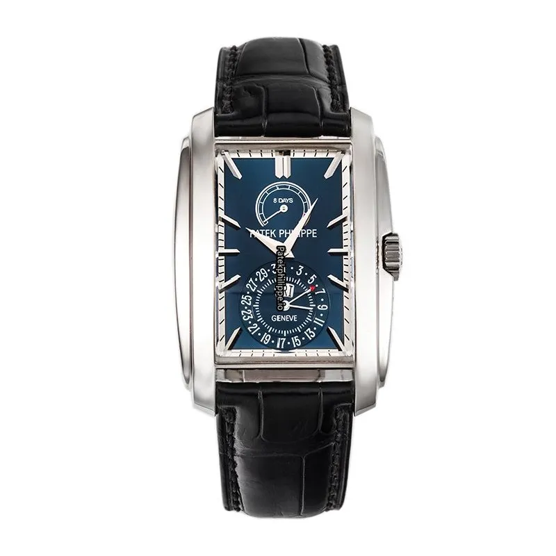 Patek Philippe Gondolo 5200g-001 32.4x46.9MM White Gold Case Manual Winding
