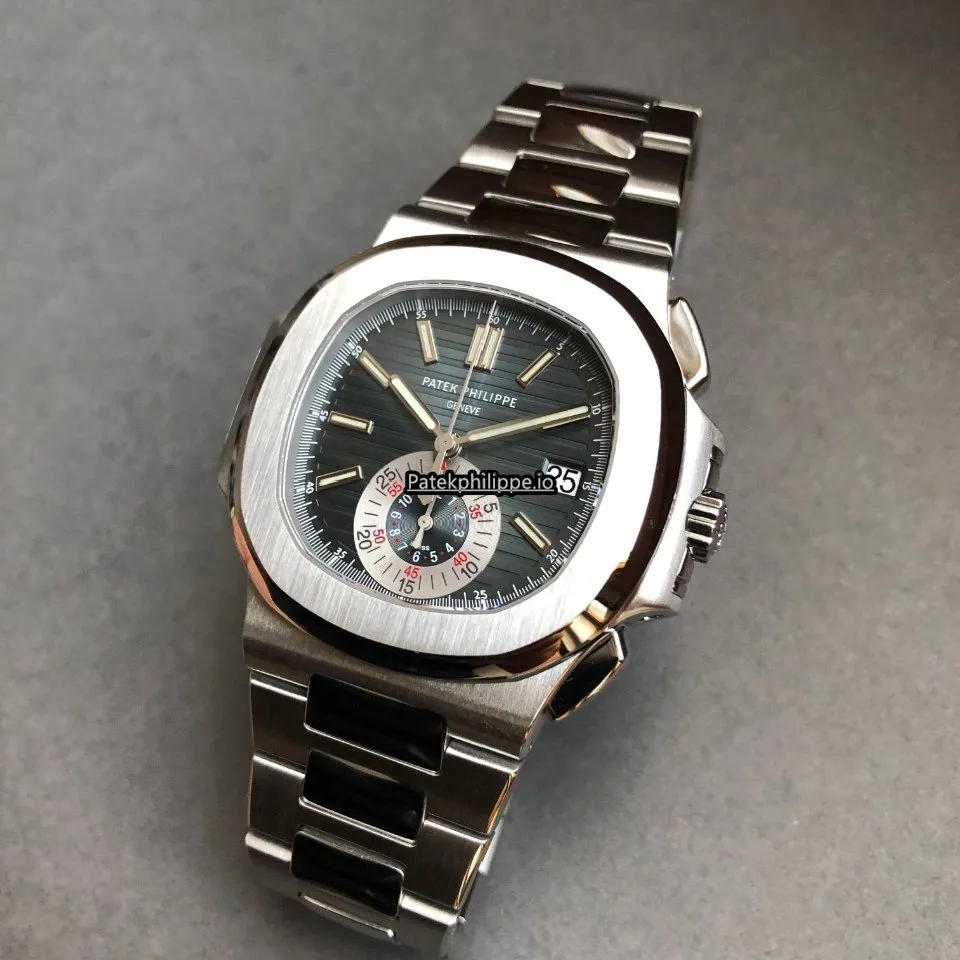 Alternative view of Patek Philippe Nautilus 5980/1a-001 40,5MM Steel Case Automatic