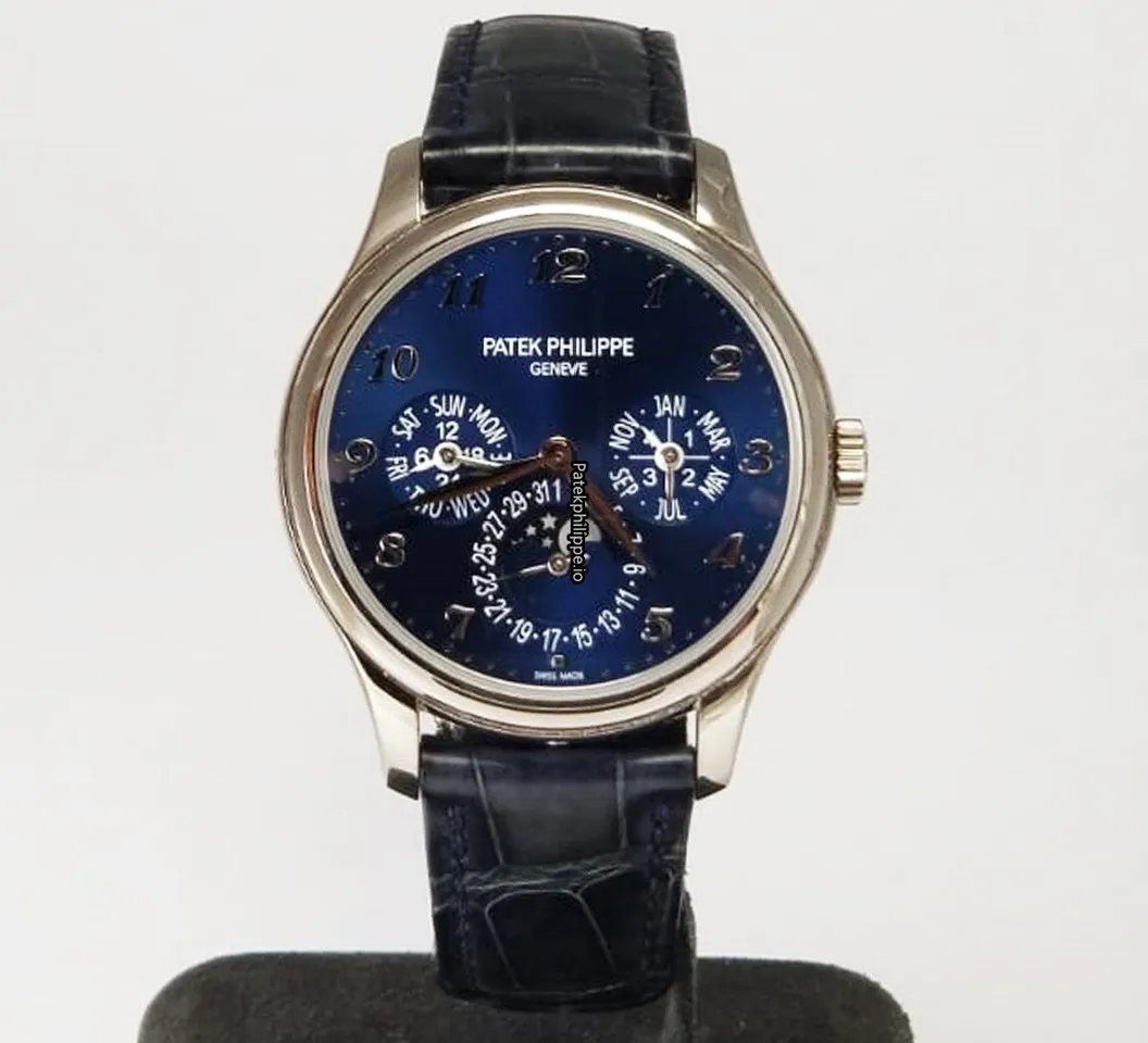 Alternative view of Patek Philippe Perpetual Calendar 5327g-001 39MM White Gold Case Automatic