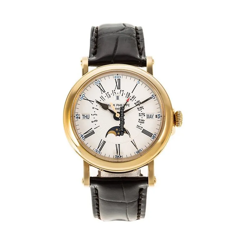 Patek Philippe Perpetual Calendar 5159j-001 38MM Yellow Gold Case Automatic