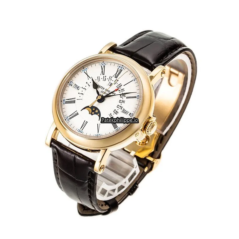 Alternative view of Patek Philippe Perpetual Calendar 5159j-001 38MM Yellow Gold Case Automatic