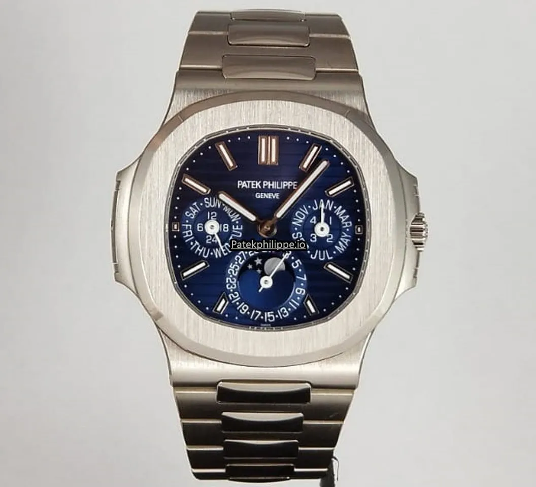 Alternative view of Patek Philippe Nautilus 5740/1g-001 40MM White Gold Case Automatic