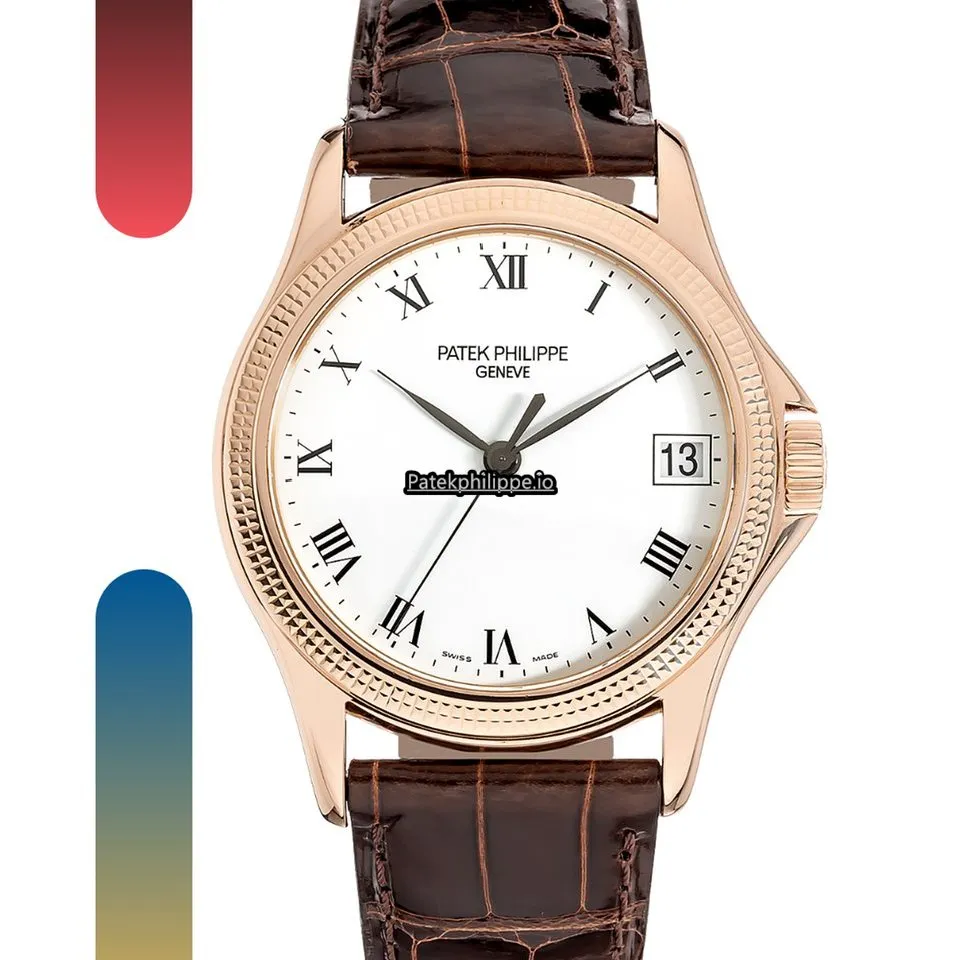 Patek Philippe Calatrava 5117r 37MM Rose Gold Case Automatic