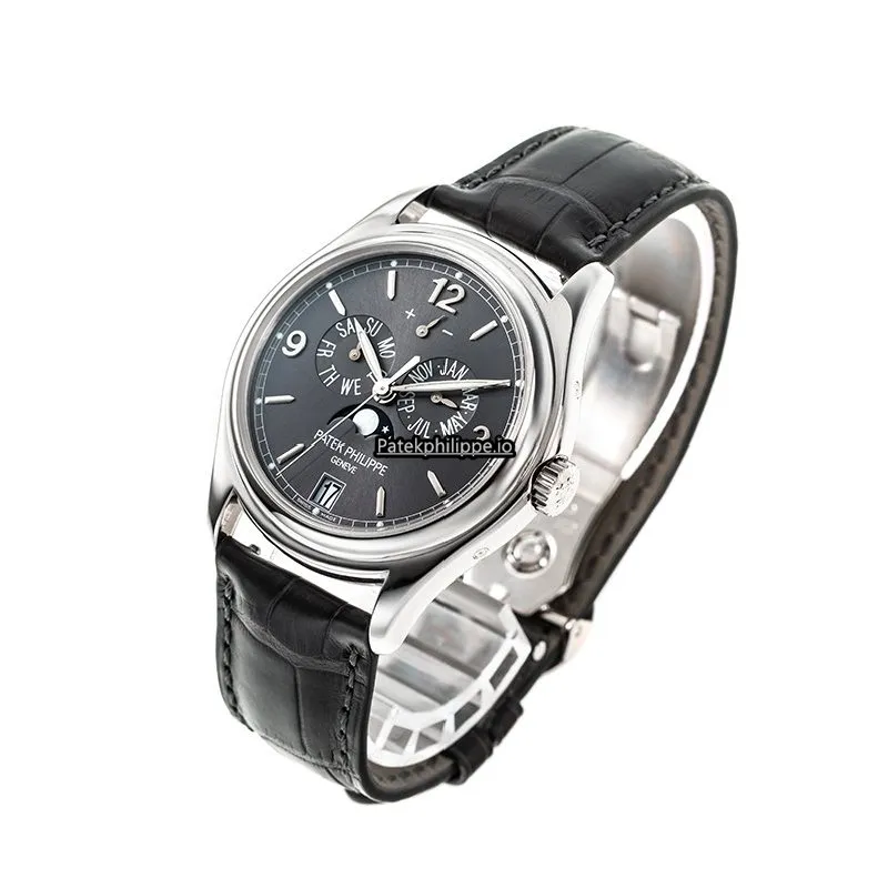 Alternative view of Patek Philippe Annual Calendar 5146g-010 39MM White Gold Case Automatic