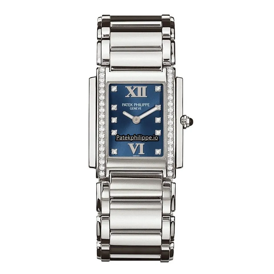 Patek Philippe Twenty-4 4910/10a-012 25x30MM Steel Case Quartz