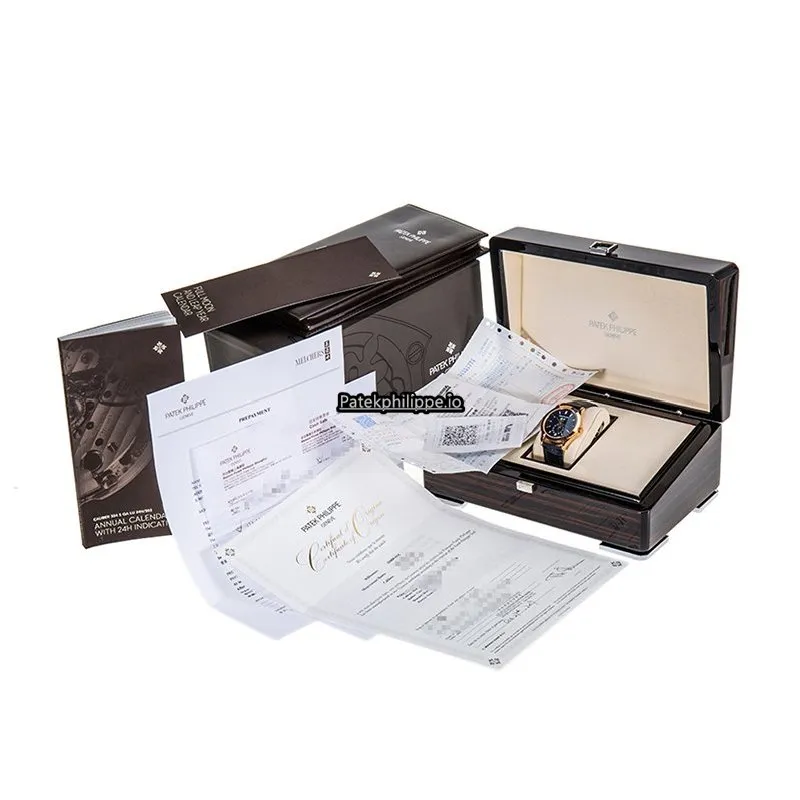 Alternative view of Patek Philippe Annual Calendar 5396r-014 38.5MM Rose Gold Case Automatic