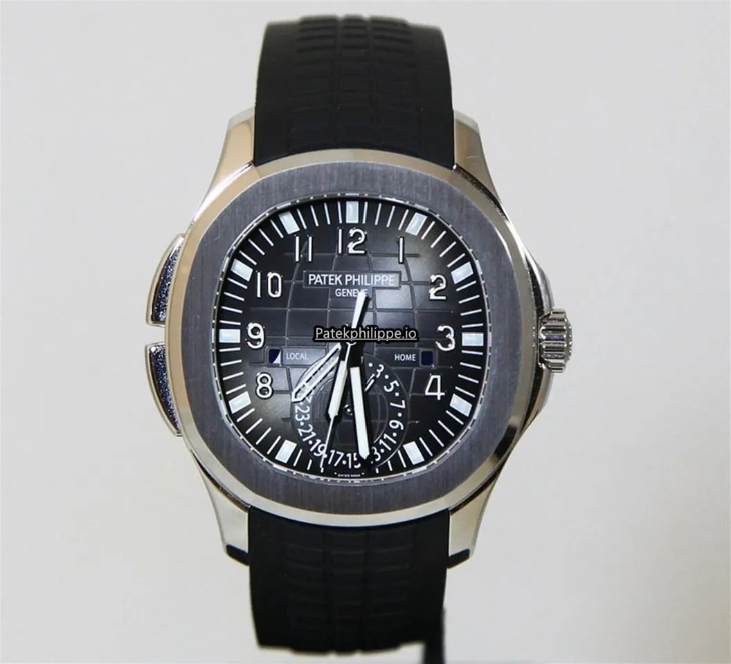 Alternative view of Patek Philippe Aquanaut 5164a-001 40.8MM Steel Case Automatic