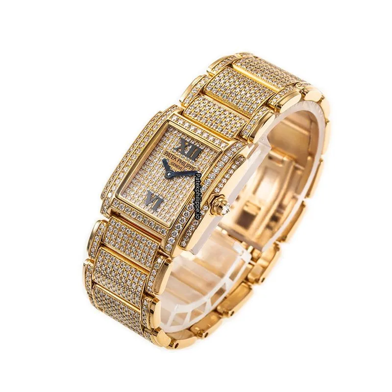 Alternative view of Patek Philippe Twenty-4 4908/50r-012 26.3MM Rose Gold Case Quartz
