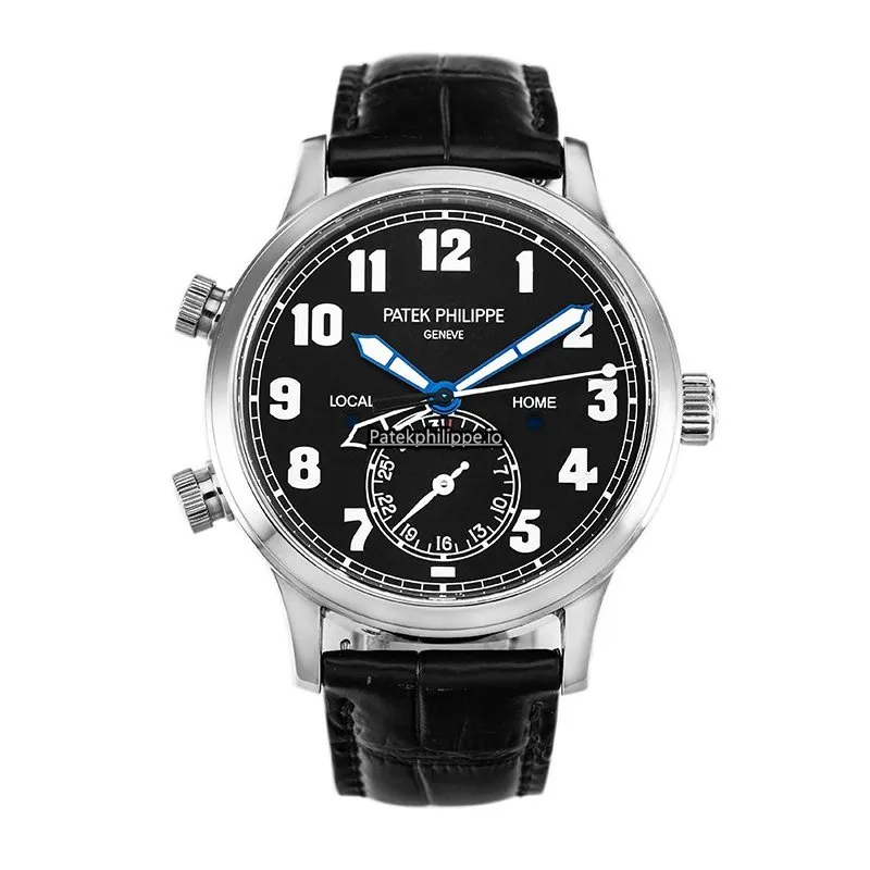 Patek Philippe Travel Time 5524g-001 42MM White Gold Case Automatic