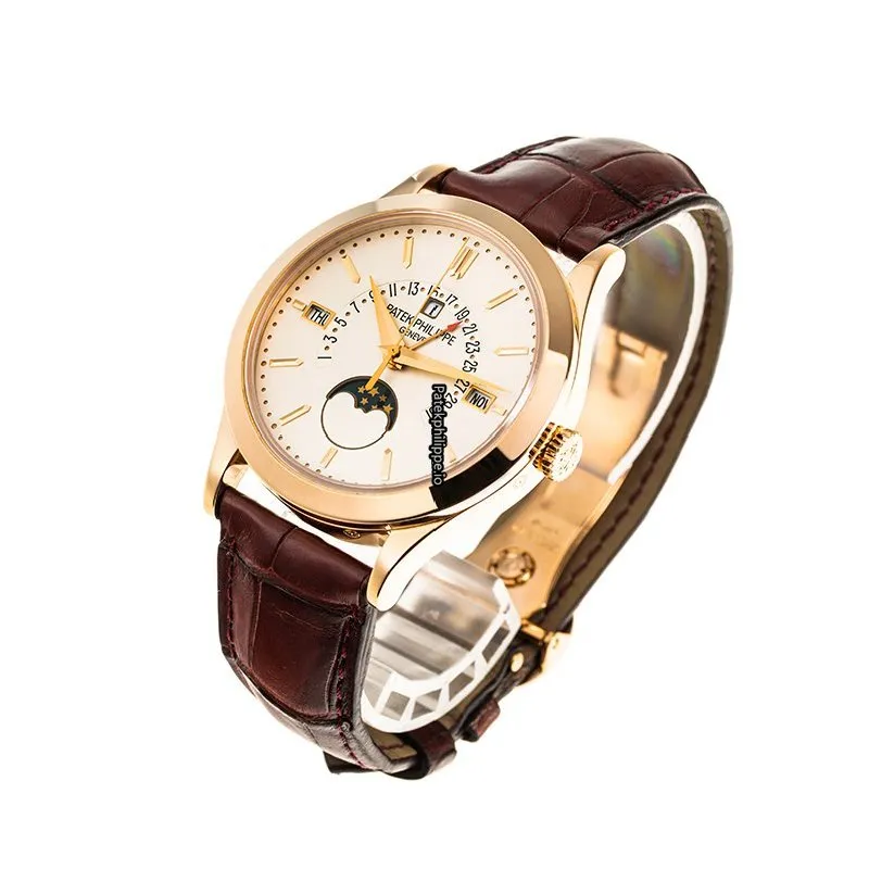 Alternative view of Patek Philippe Perpetual Calendar 5496r-001 39.5MM Rose Gold Case Automatic
