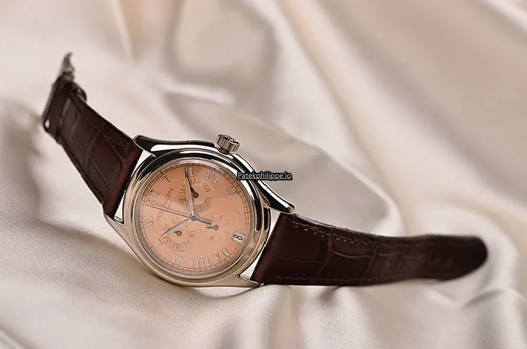 Alternative view of Patek Philippe Annual Calendar 5035g-001 White Gold Case Automatic