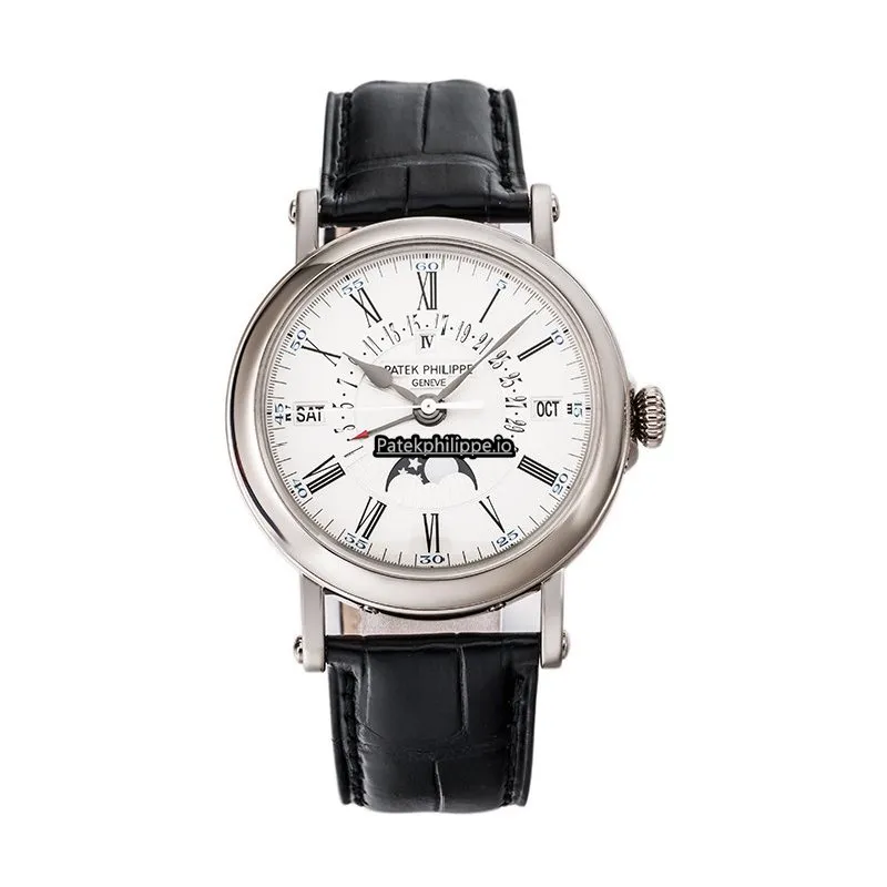 Patek Philippe Perpetual Calendar 5159g-001 38MM White Gold Case Automatic