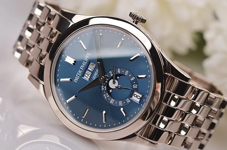 Patek Philippe Annual Calendar 5396/1g-001 38MM White Gold Case Automatic