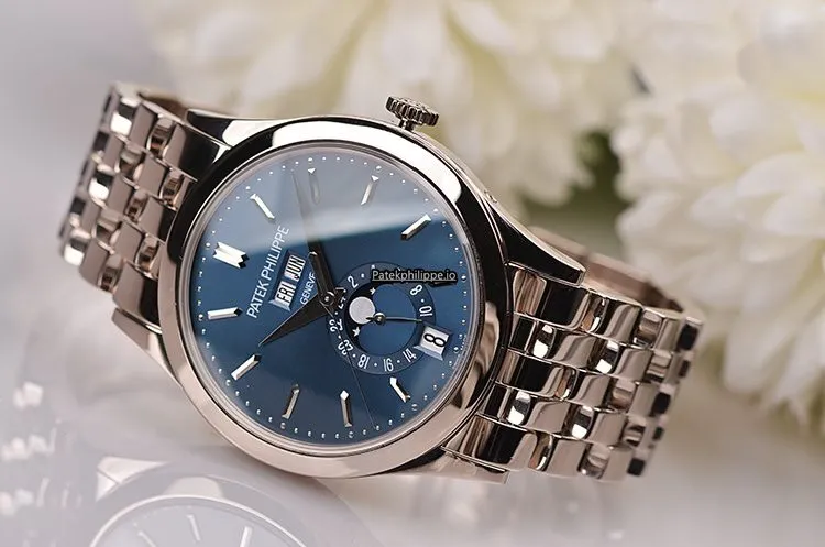 Alternative view of Patek Philippe Annual Calendar 5396/1g-001 38MM White Gold Case Automatic