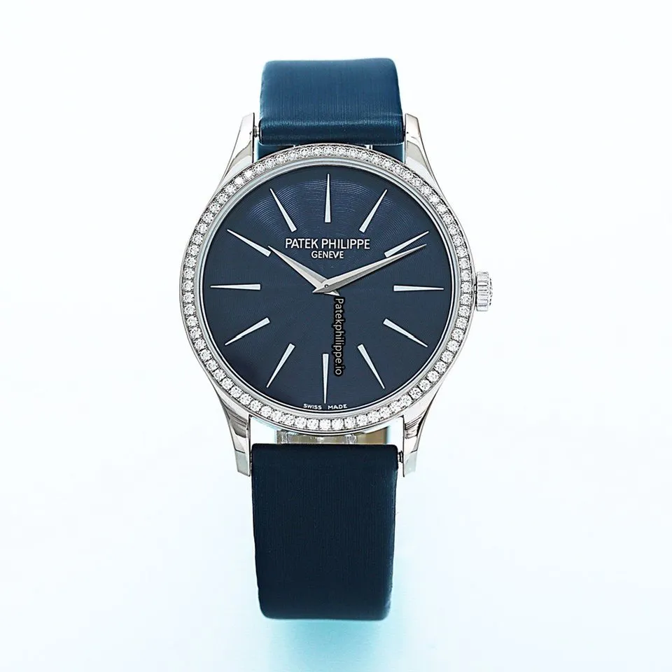 Patek Philippe Calatrava 4897/300g-001 33MM White Gold Case Manual Winding