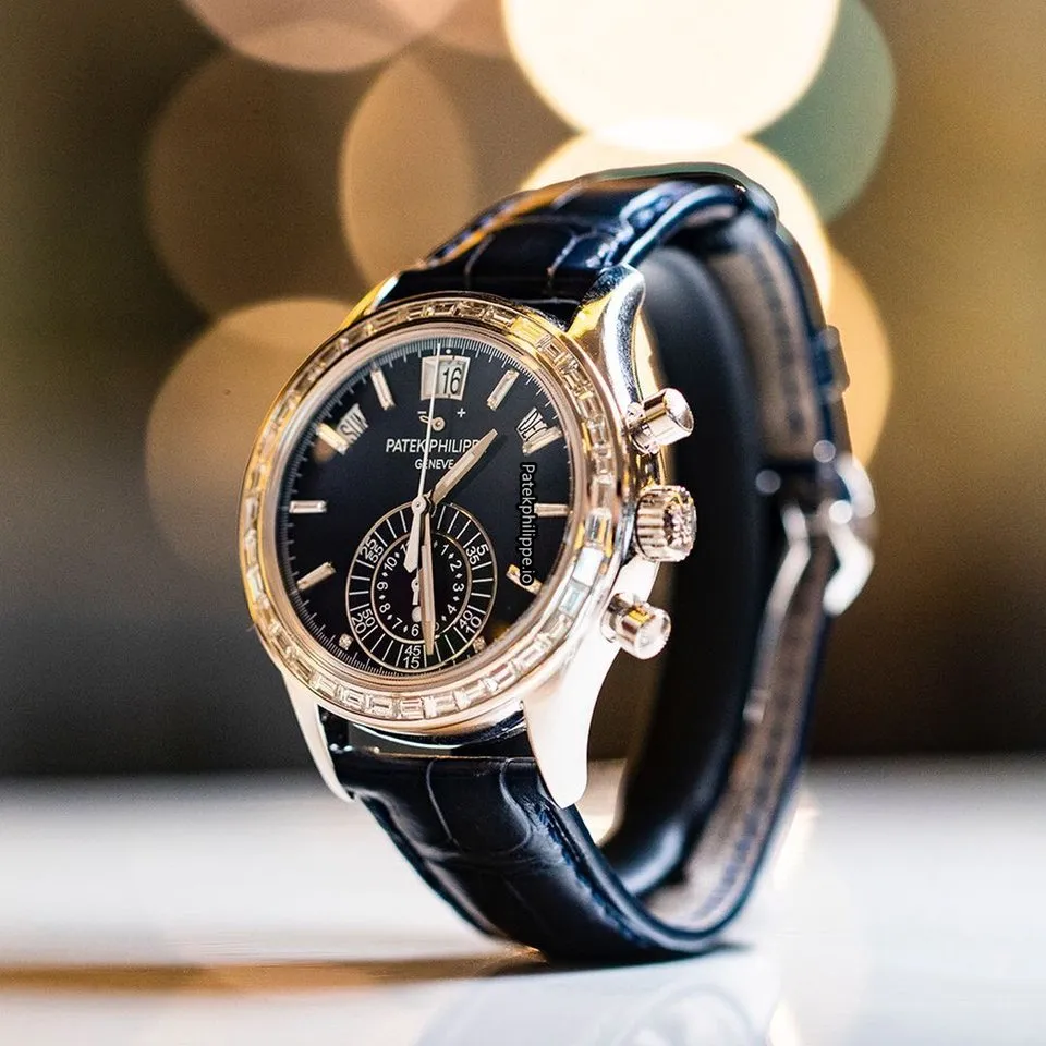 Alternative view of Patek Philippe Annual Calendar 5960p 40.5MM Rose Gold Case Automatic