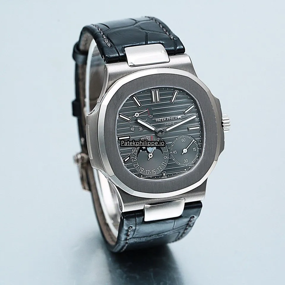 Alternative view of Patek Philippe Nautilus 5712g-001 40x38MM White Gold Case Automatic