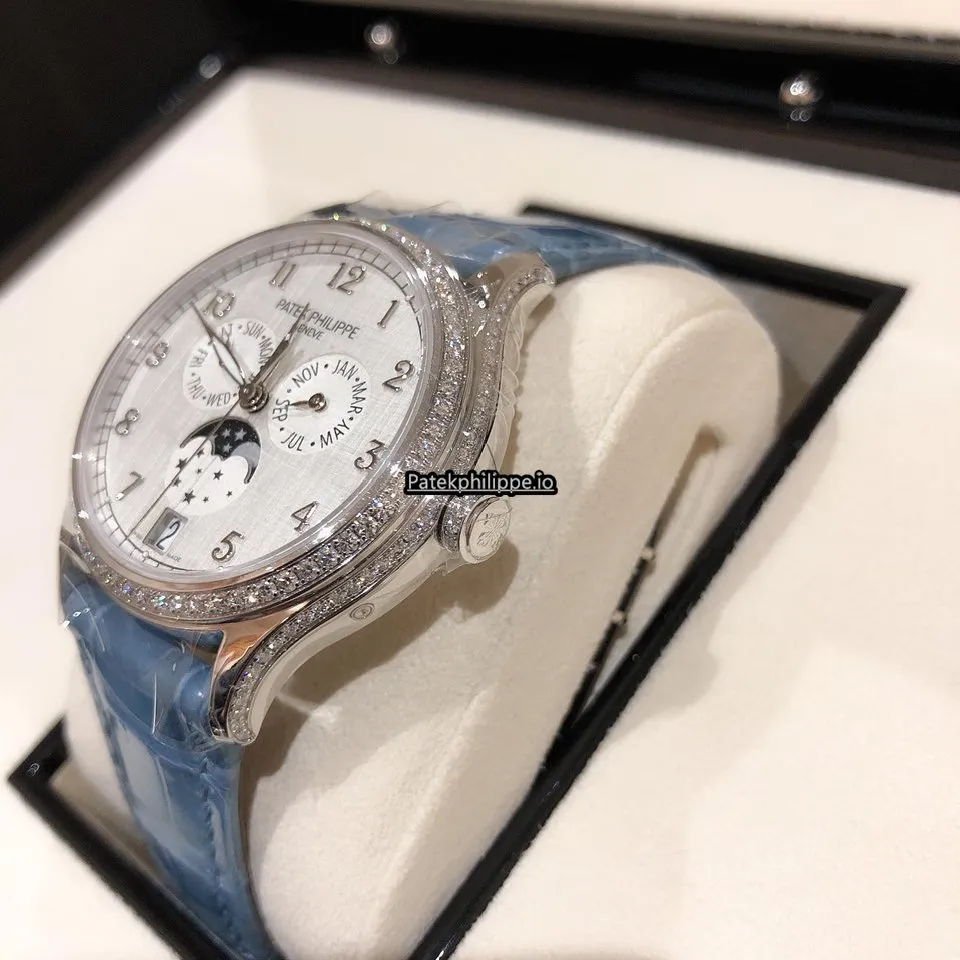 Alternative view of Patek Philippe Annual Calendar 4947g-010 38MM White Gold Case Automatic