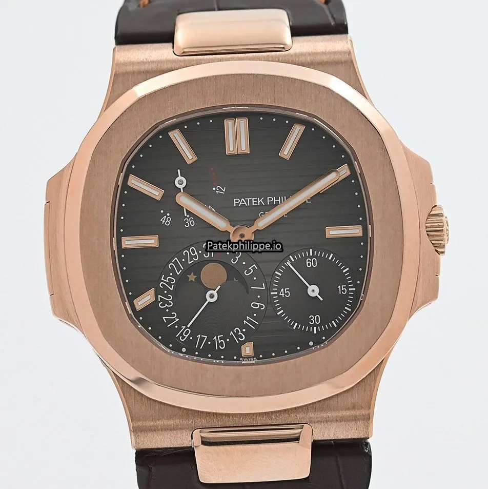 Patek Philippe Nautilus 5712r-001 40x38MM Rose Gold Case Automatic