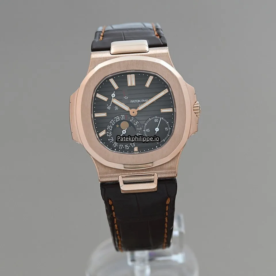 Alternative view of Patek Philippe Nautilus 5712r-001 40x38MM Rose Gold Case Automatic