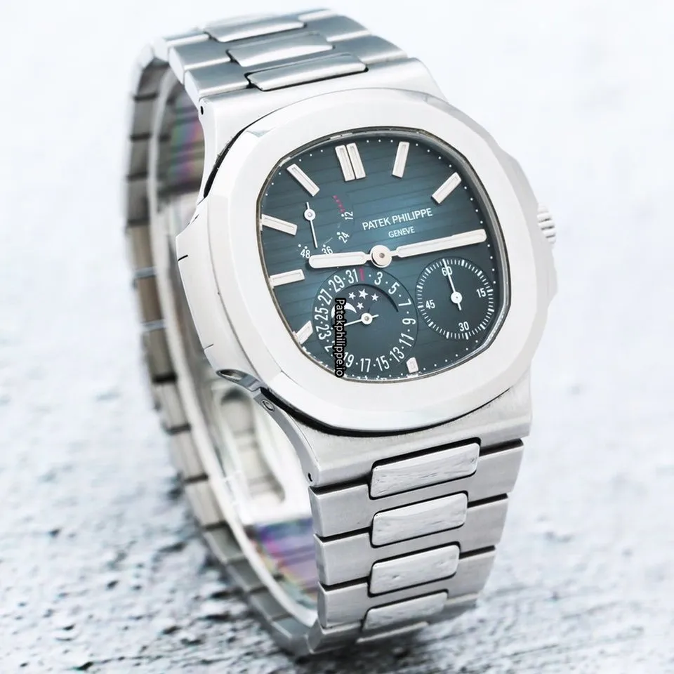Alternative view of Patek Philippe Nautilus 5712/1a-001 40x38MM Steel Case Automatic