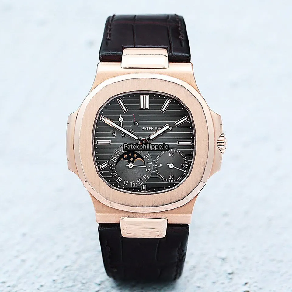 Patek Philippe Nautilus 5712r 40x38MM Rose Gold Case Automatic