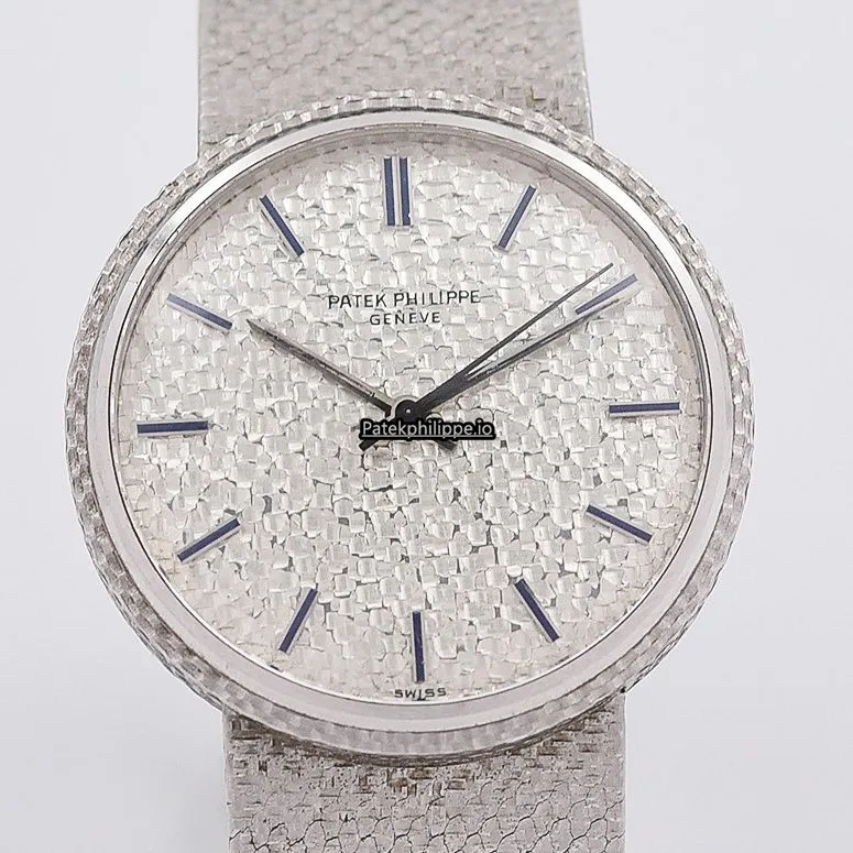 Patek Philippe Calatrava 3563 34.5MM White Gold Case Automatic