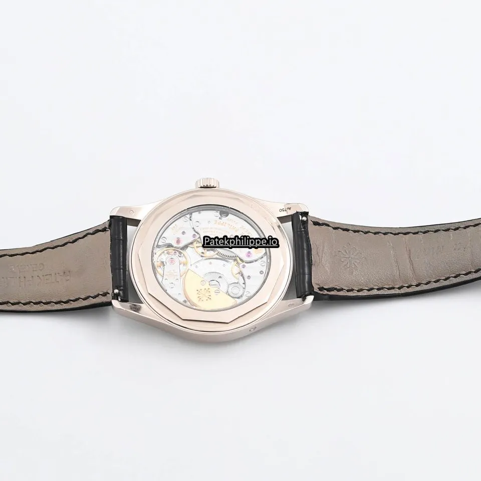 Alternative view of Patek Philippe Calatrava 6006g-001 39MM White Gold Case Automatic