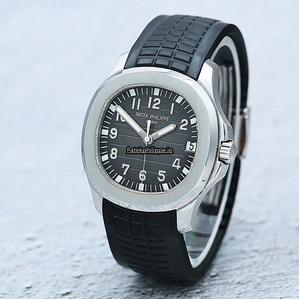 Alternative view of Patek Philippe Aquanaut 5165a Steel Case Automatic