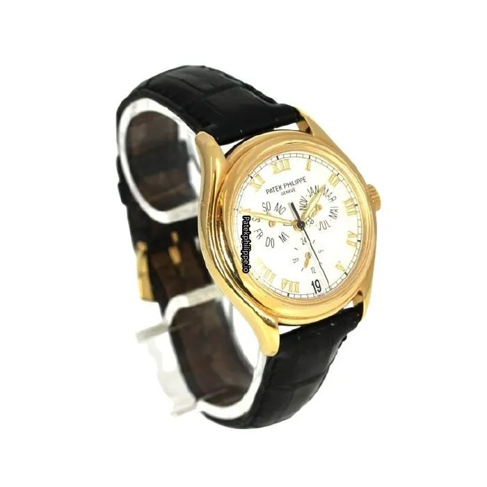 Alternative view of Patek Philippe Annual Calendar 5035 37MM Yellow Gold Case Automatic